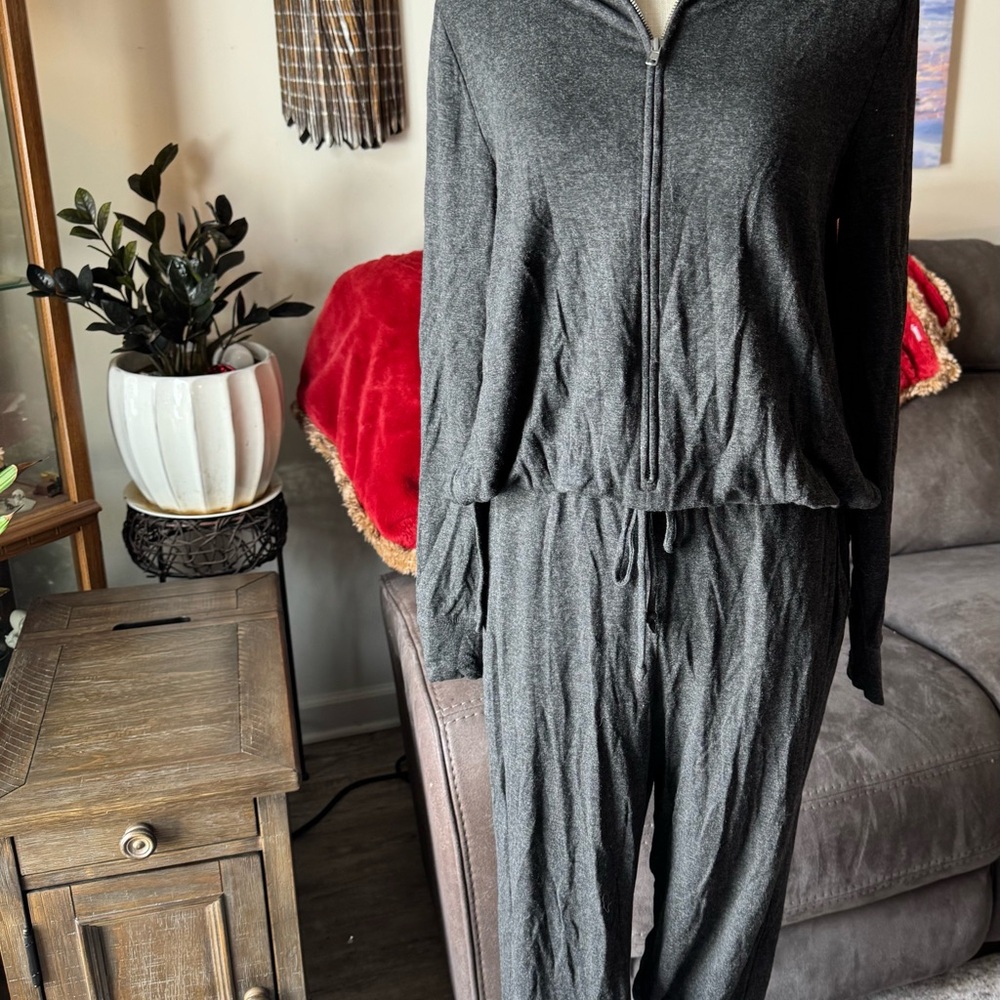 CAbi Style 3515- Medium Charcoal Jumpsuit - Picture 2 of 14